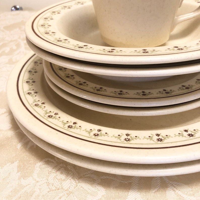 70s Ironstone Anchor Hocking USA Lead Free Vintage Dinnerware Etsy