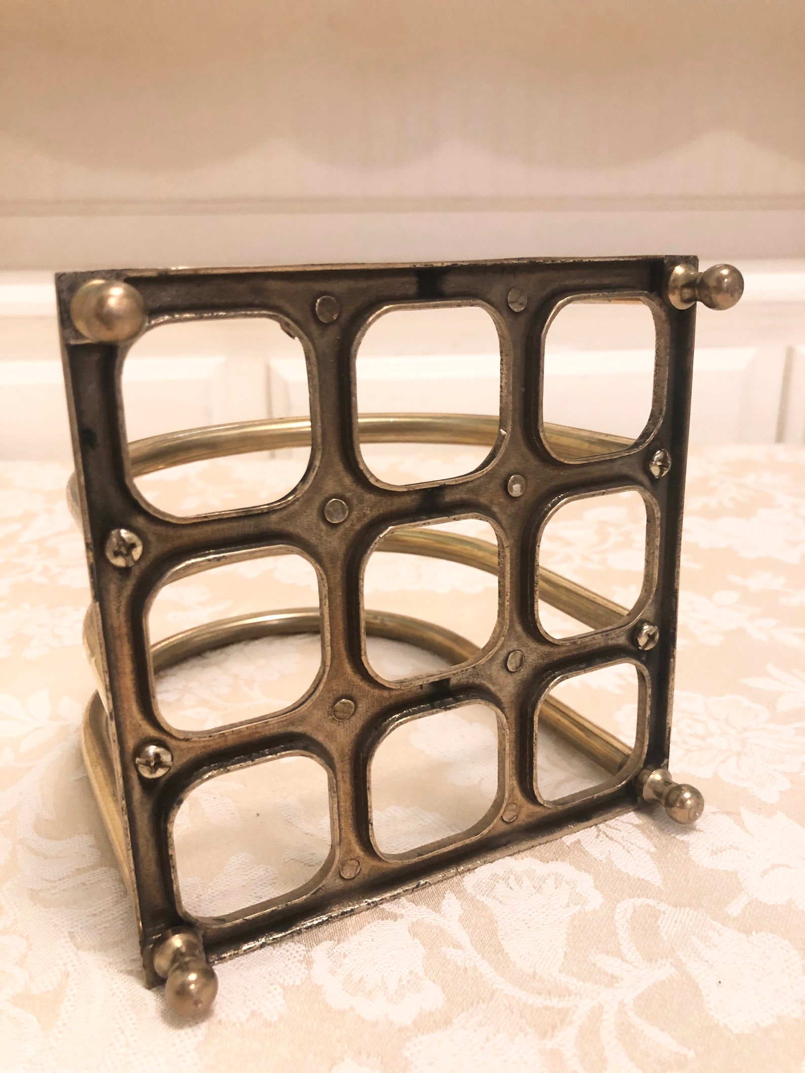 Antique Brass Toast Rack Toast Hanger Holds Toasted Bread On Etsy