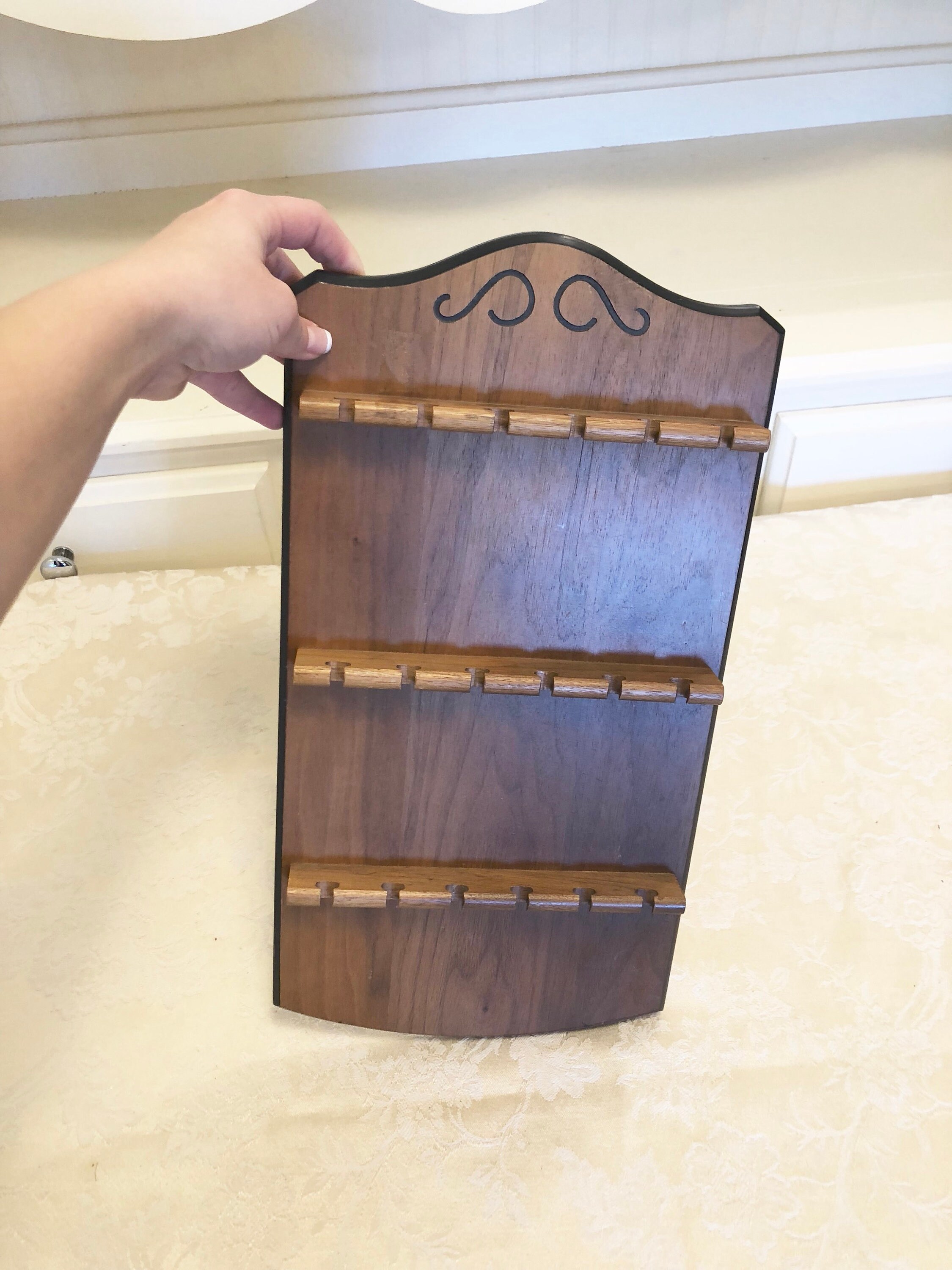 Spoones Rack Spoon Rack Collection Shelf Display Unique Rack Holds 18 Spoons ...