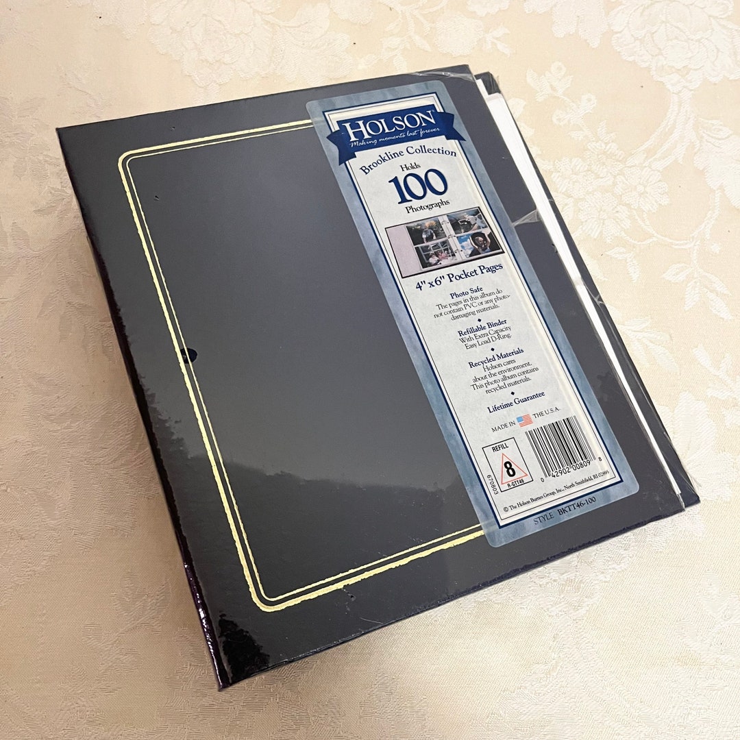 Blue and Gold Holson Photo Albums 80s World Travelers Albums Etsy