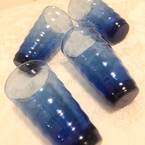 Anchor Hocking Ribbed Glasses - Etsy