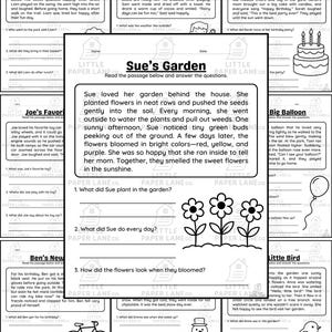 1st Grade Reading Comprehension Worksheets: 10 Literacy Practice Sheets (PDF Download + Answer Key)