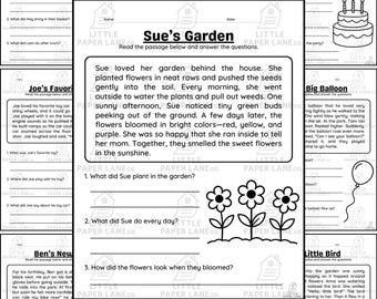 1st Grade Reading Comprehension Worksheets: 10 Literacy Practice Sheets (PDF Download + Answer Key)