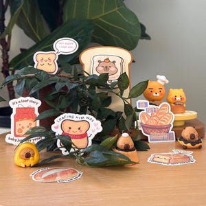 bread lover stickers | bread puns | taylor swift inspired