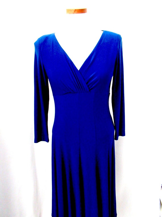 Ralph Lauren blue dress size 6, fit and flare dre… - image 7