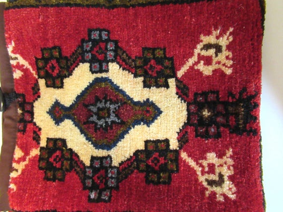 Vintage carpet bag, Turkish carpet bag, rug bag, … - image 6