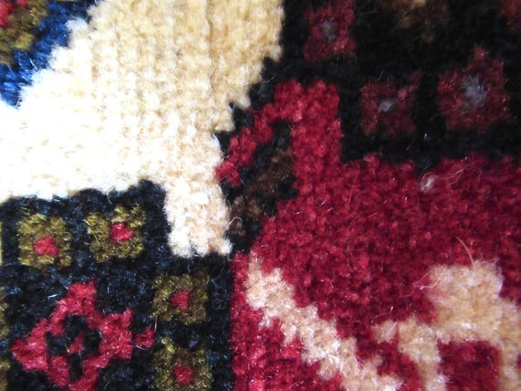 Vintage carpet bag, Turkish carpet bag, rug bag, … - image 5