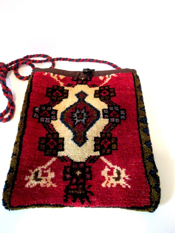 Antique carpet bag best sale