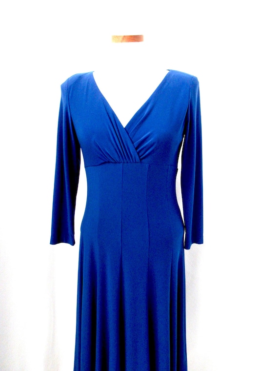 Ralph Lauren blue dress size 6, fit and flare dres