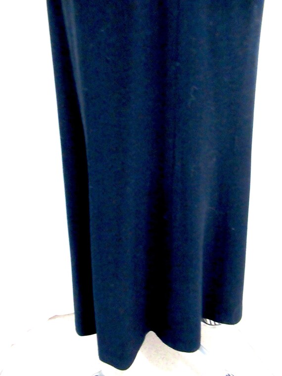 Vintage Ralph Lauren long wool lined skirt, size … - image 4