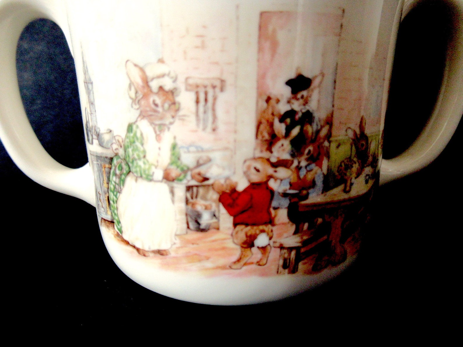 Bunnykins Baby Beaker Royal Doulton Bunnykins Bunny Rabbit Etsy