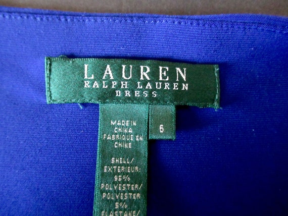 Ralph Lauren blue dress size 6, fit and flare dre… - image 8