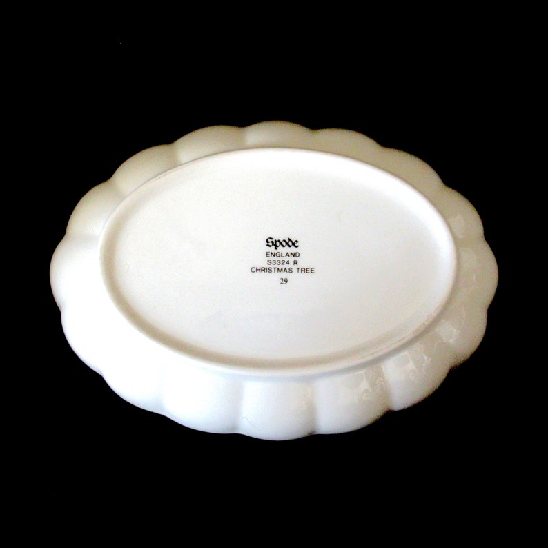 Spode Christmas Tree Vintage English Spode Christmas Trinket Dish Christmas Jewelry Dish China Made In England Spode Small Oval Dish Storage Organization Jewelry Storage Lifepharmafze Com