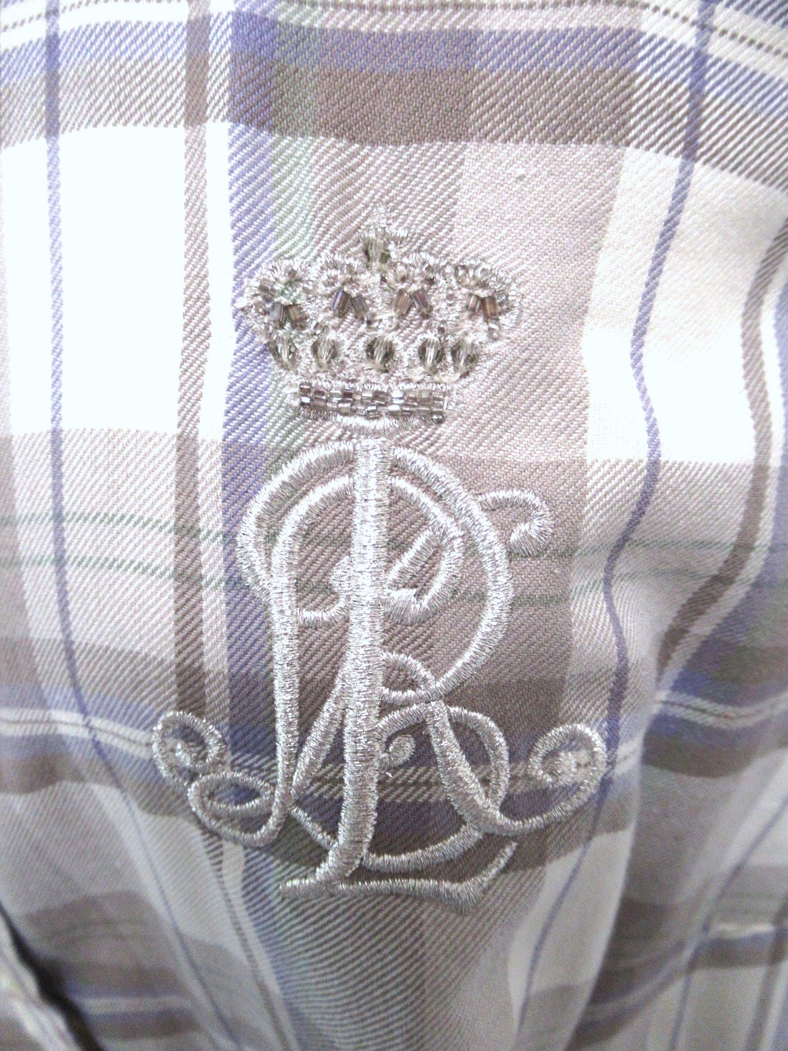 Ralph Lauren Soft Plaid Blouse, Size 1X, Vintage Ralph Lauren Shirt, Womans Plaid  Blouse, Ralph Lauren Plus Size, Plus Size Lauren, -  Canada