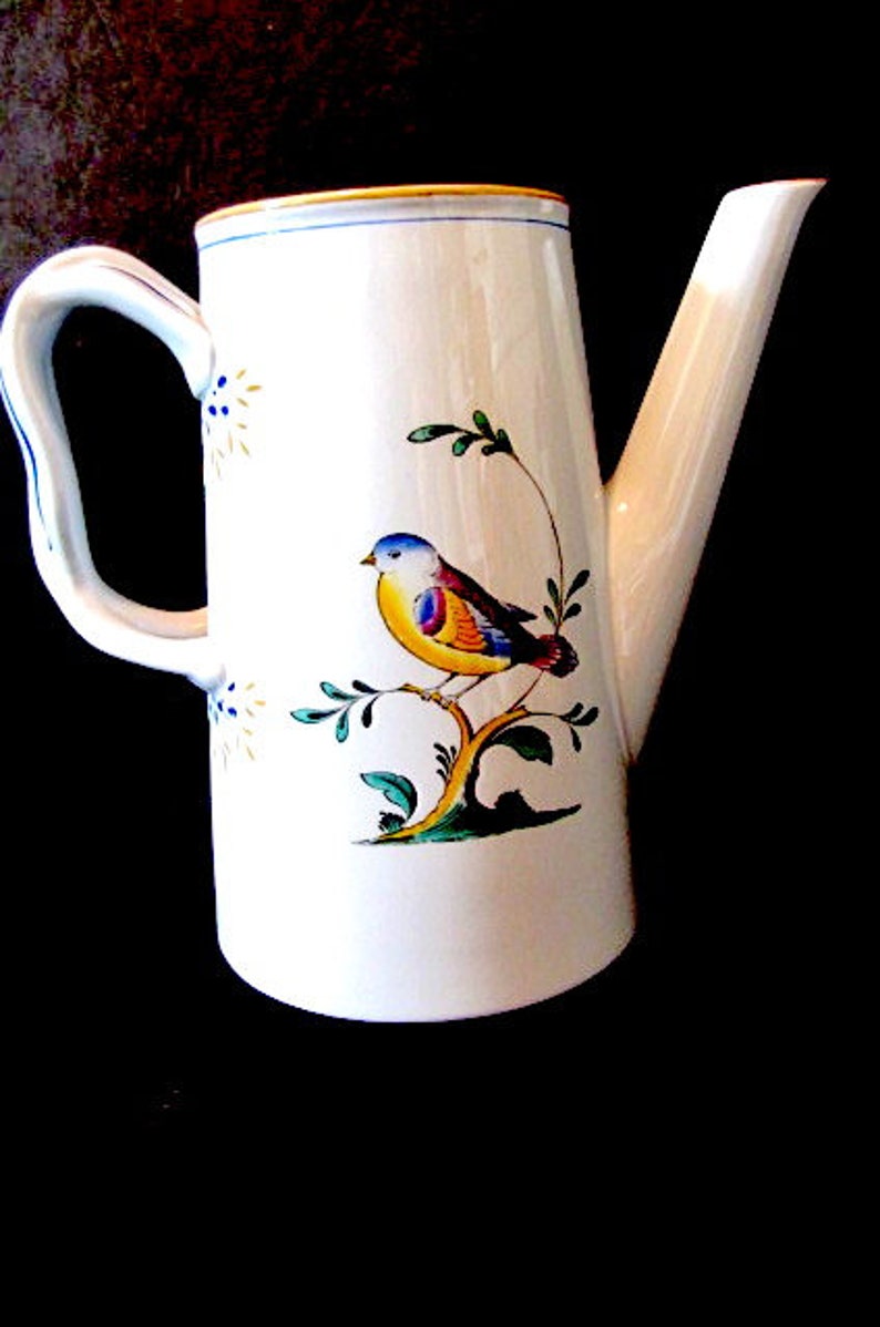 Vintage Copeland Queens Bird Coffee Pot Replacement Coffee Etsy