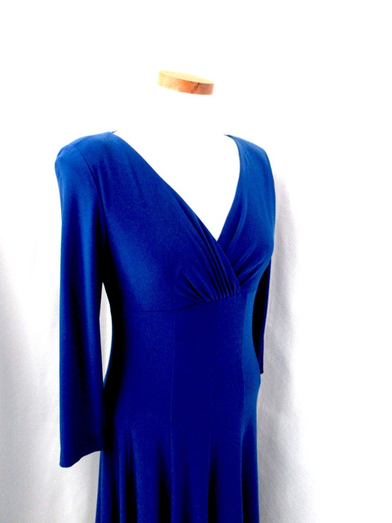 Ralph Lauren blue dress size 6, fit and flare dre… - image 4