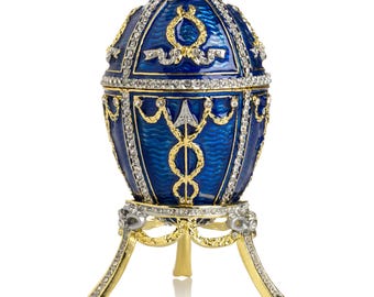 Blue Faberge Egg