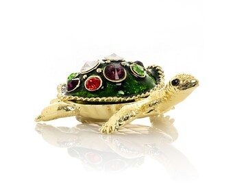 Green Shell Golden Turtle