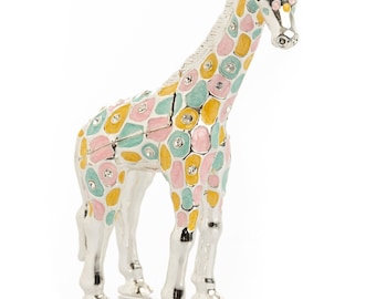 Colorful Giraffe Trinket Box