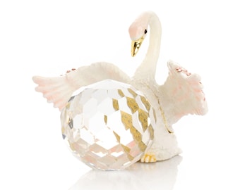 White Swan Holding Crystal