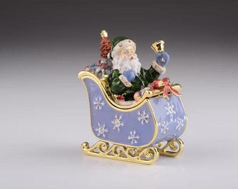 Papá Noel en carruaje