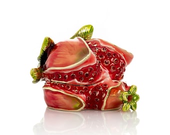 Pomegranate Trinket Box