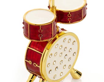 Drum Set Trinket Box
