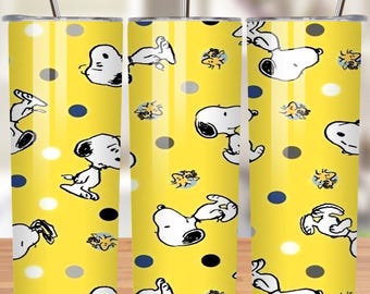 Envoltura para vaso de 20 oz con dibujos animados - PNG de dibujos animados - Diseño de sublimación digital - Descarga instantánea