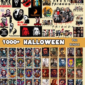 Halloween 1000+ Villains Bundle Png, Villains Bundle Png, Halloween Png, Horror Movie Png, Horror Png, Scary Movie Png, Sublimation Designs