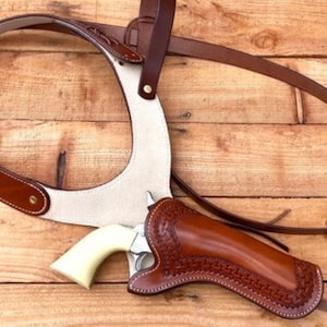 Digital PDF Pattern set for the Pinkerton Shoulder Holster (((For you to make yourself)))