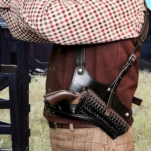 Digital PDF Pattern for making the Doc Holliday Tombstone Movie Shoulder Rig. (((This is a pattern for you to make one yourself)))