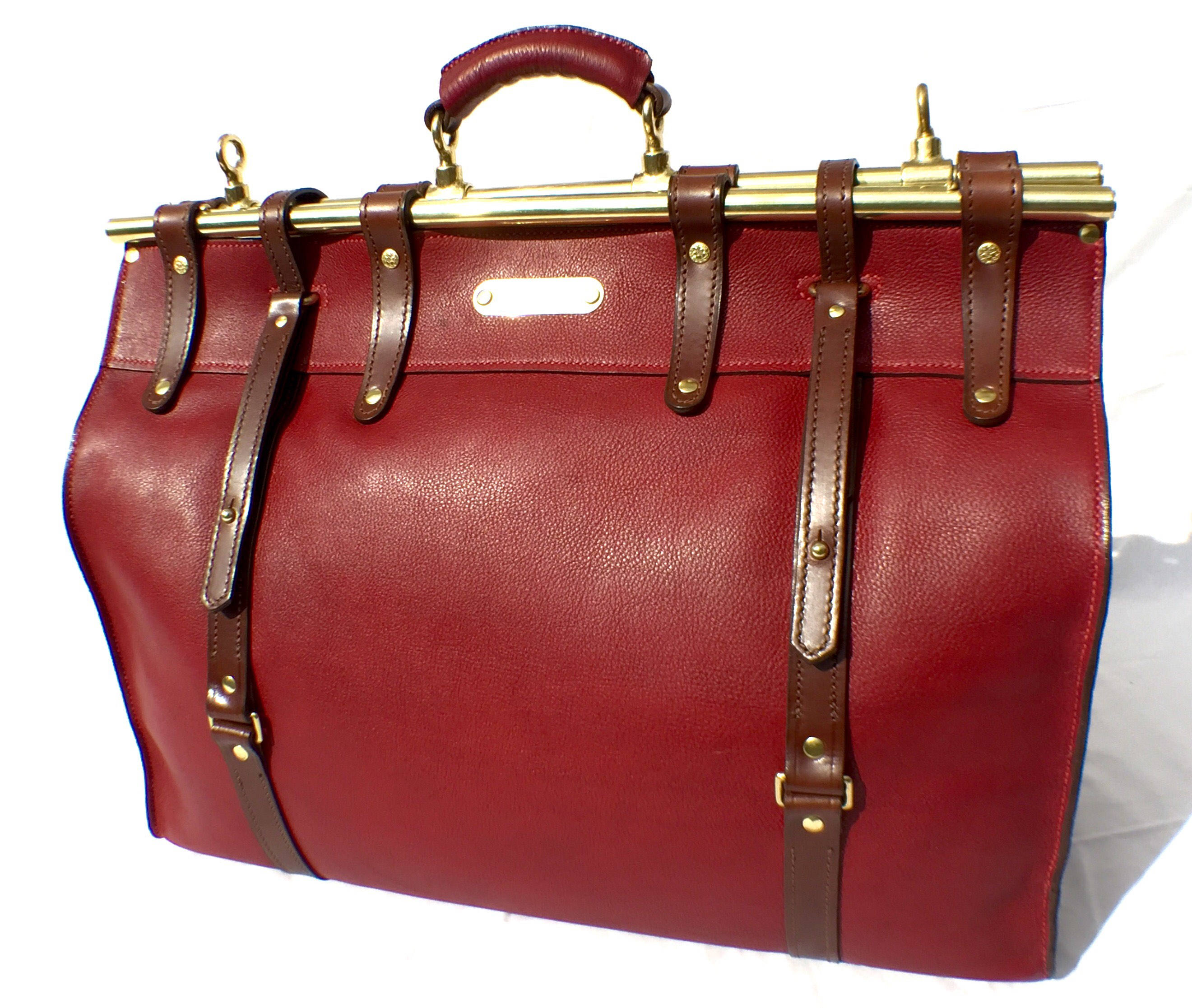 Leather Weekender Bag Etsy