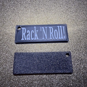 Rack ’N Roll Keychain | Funny Pool Gift | Billiards Key Ring | 3D Printed Keychain | Custom Pool Player Accessory