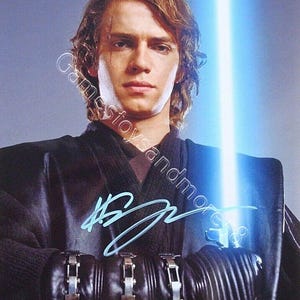 Hayden Christensen / Star Wars 3 Signed 8X10 Celebrity Autograph Photo.,