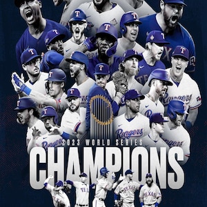 Texas Rangers 2023 World Series Meister Poster 2