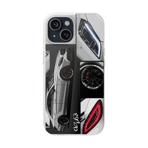 Car Phone Case, Mercedes CLS 63 AMG Design, Car Lover Gift, Vehicle Enthusiast, Protective Smartphone Cover, Auto Fan Accessory