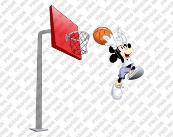 Mickey, Sports, basket-ball, PNG, Images clipart, Imprimable, Scrapbooking, Design, Dessin animé, Clipart, Décoration
