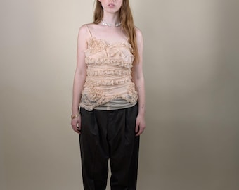 2010 s/s rtw ultra rare marc jacobs ruffled pink top