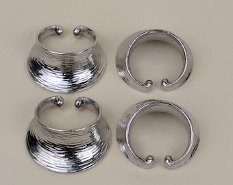 deadstock sterling silver dutch ear cuffs
