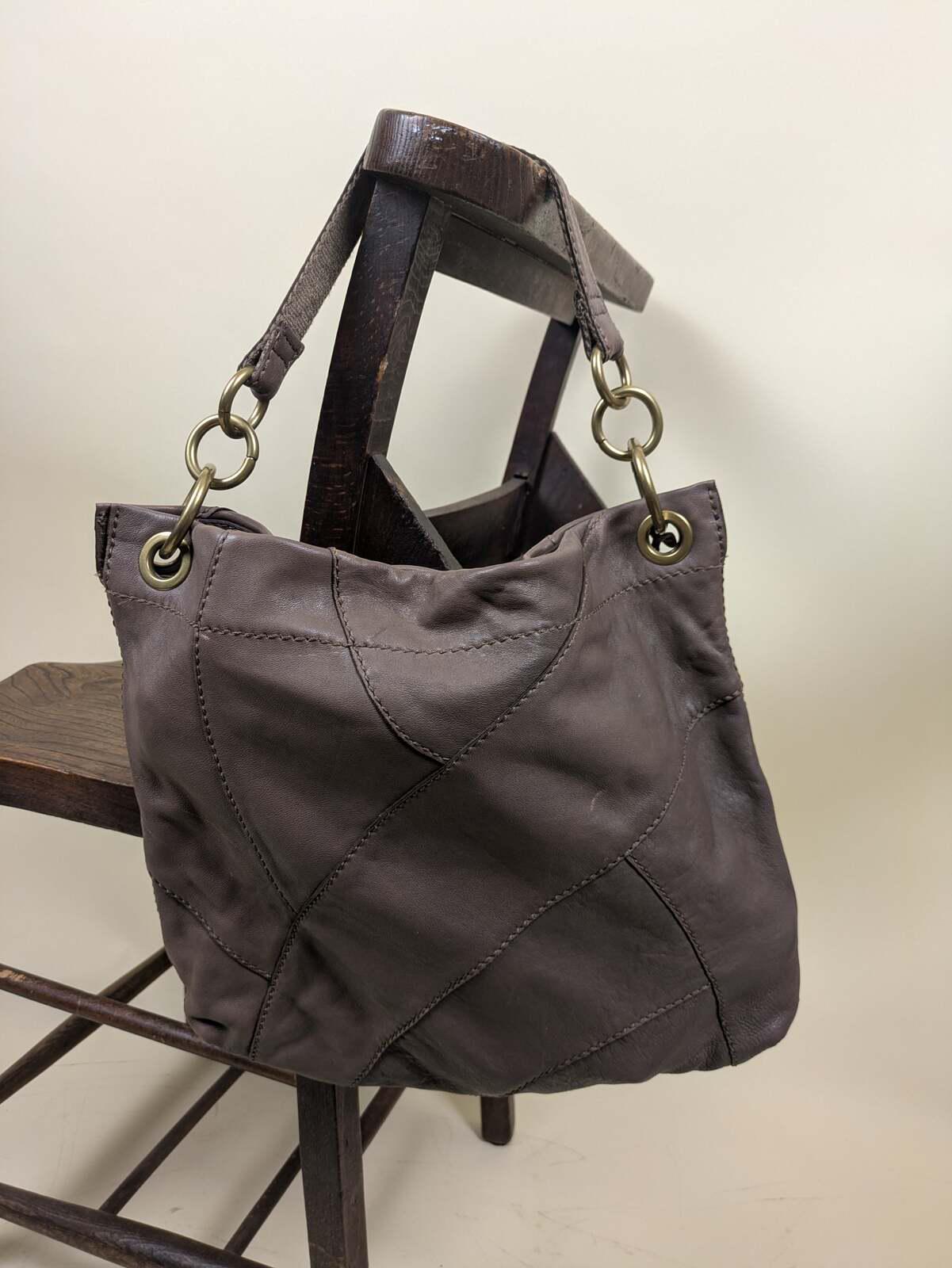 美品✨FOSSIL パッチワーク 本革 レザーバッグ 廃盤 希少 ヴィンテージ 美品✨FOSSIL パッチワーク 本革 レザーバッグ 廃盤 希少 ヴィンテージ