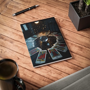 Tarot Journal: A5 Softcover Notebook - Mystic Spiritual Planner