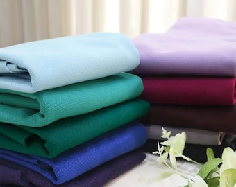 14oz Heavyweight Cotton Duck Canvas Fabric - 20 Colors, 44“ wide