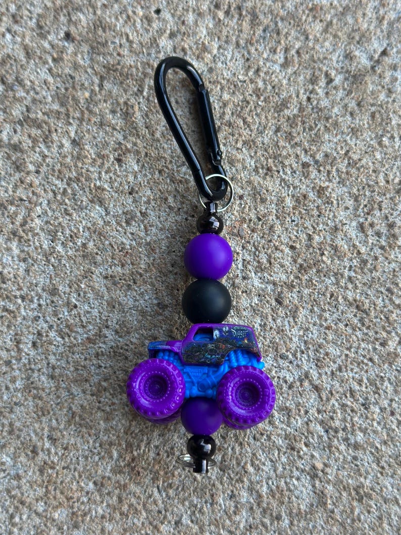 Monster Jam Keychains - Etsy