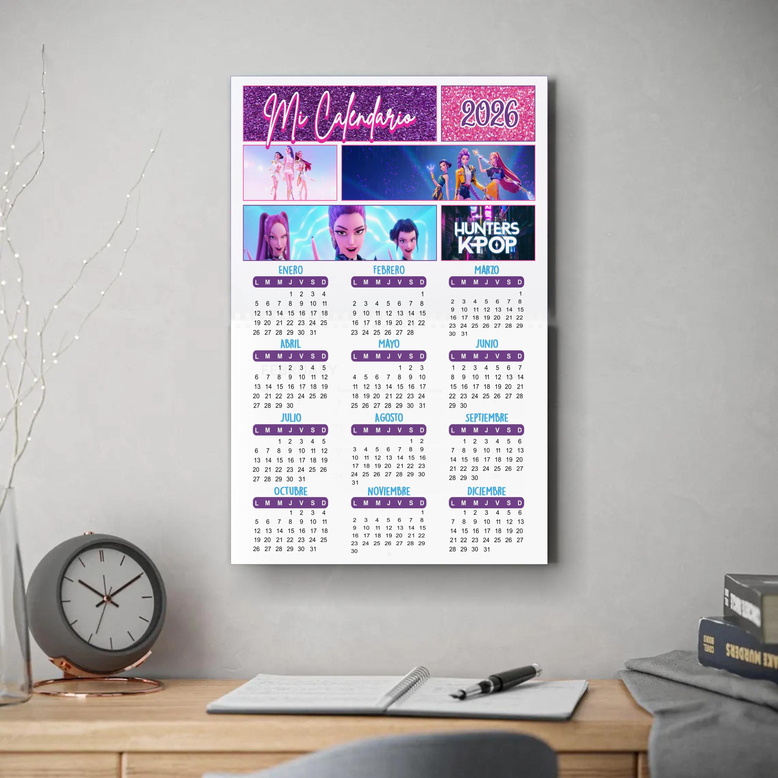 Calendar 2026 Hunter X Hunter - Etsy