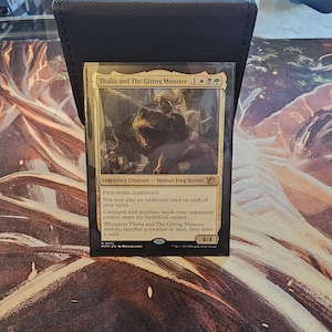 MTG Commander Deck EDH – Thalia and the Gitrog Monster – Custom Landfall Deck – Ready to Play 100 Cards Magic the Gathering