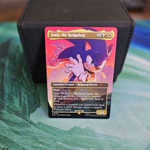 shadow the hedgehog card sleeves Shadow the Hedgehog Mtg Sleeves