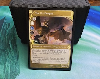The Ur-Dragon MTG Commander Deck: Custom Dragon Tribal - Ready to Play