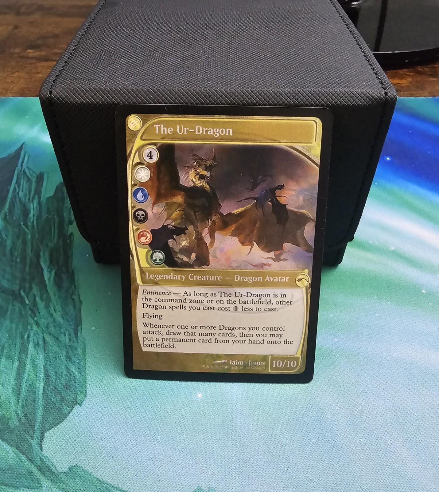 mtg edge of eternities commander deck counter intelligence MTG Commander Dragon Deck EDH Deck The Ur-Dragon 100 Magic Cards Custom  Deck Dragons Powerful