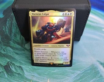 marneus calgar mtg card [8] [Universes Beyond: Warhammer 40,000] [Surge Foil] – Face to Face Games I will respond quickly and do everything I can to make your ordering experience as positive as possible MTG Marneus Calgar Warhammer 40,000