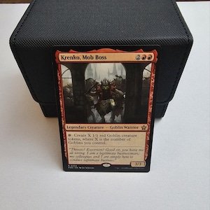 Krenko, Mob Boss MTG Commander Deck EDH Goblin Tribal Mono Red